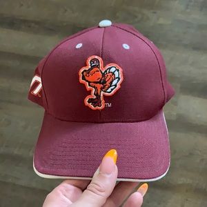 Vintage Virginia tech hat (velcro back)